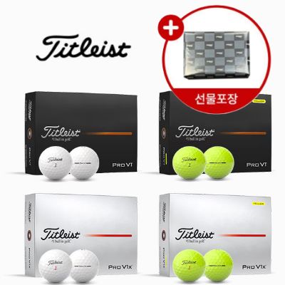 [2026년 신제품] 타이틀리스트 PRO V1 V1X 골프공 12구